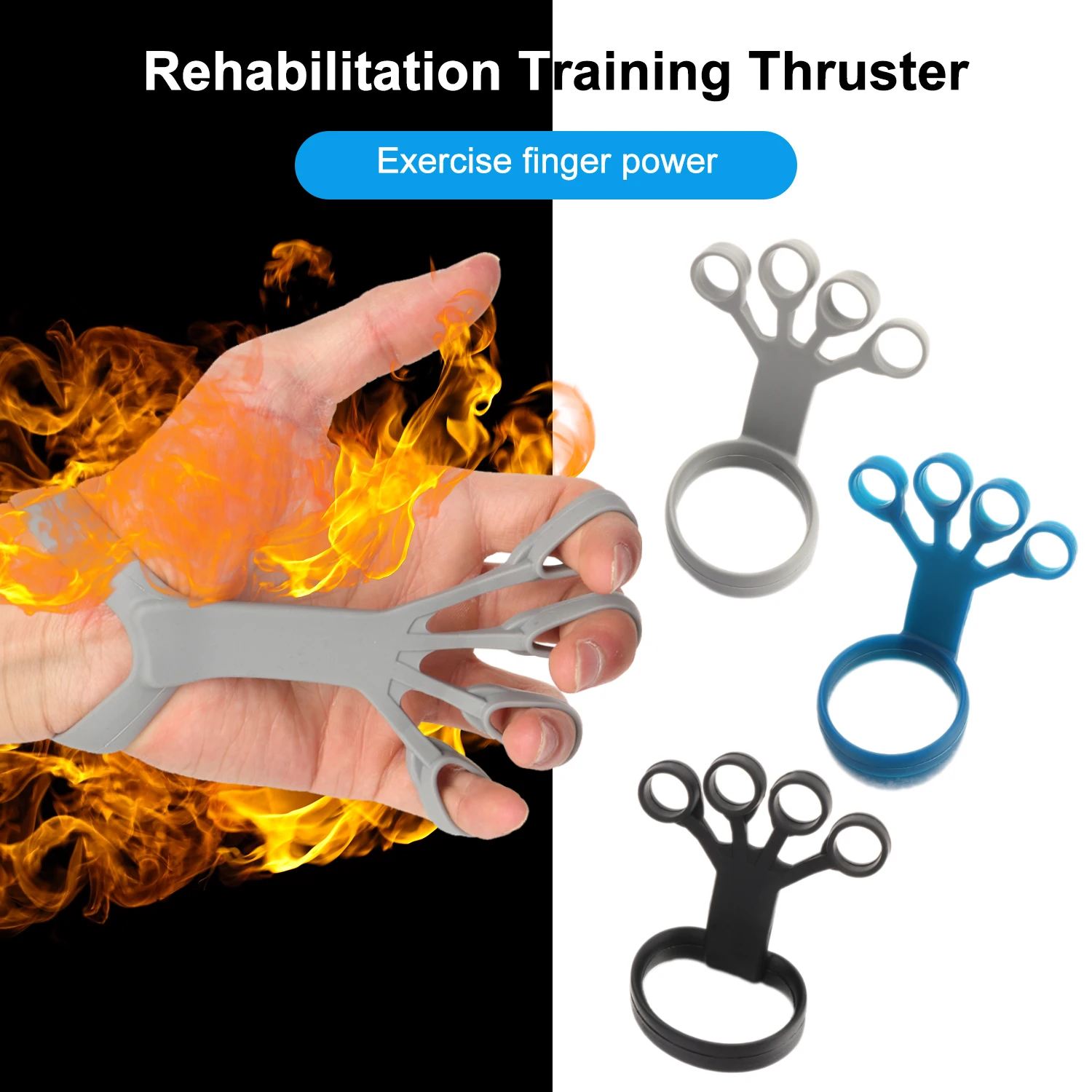 New 3 Kind Of Silicone Finger Exercise Wrist Stretcher Trainer Hand Grip Strengthener Rehabilitation Improve Workout Pain Relief
New 3 Kind Of Silicone Finger Exercise Wrist Stretcher Trainer Hand Grip Strengthener Rehabilitation Improve Workout Pain Relief