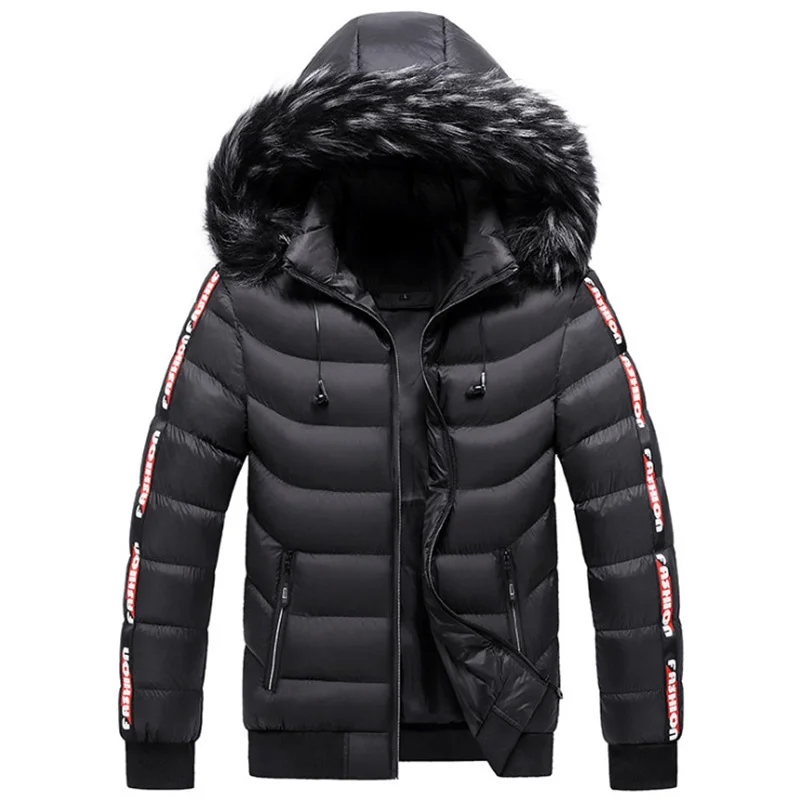 New Winter Jacket Men Fur Collar Thicken Coat Headset Hat Detachable Men parkas Fashion Warm Windproof Cotton Jacket
New Winter Jacket Men Fur Collar Thicken Coat Headset Hat Detachable Men parkas Fashion Warm Windproof Cotton Jacket