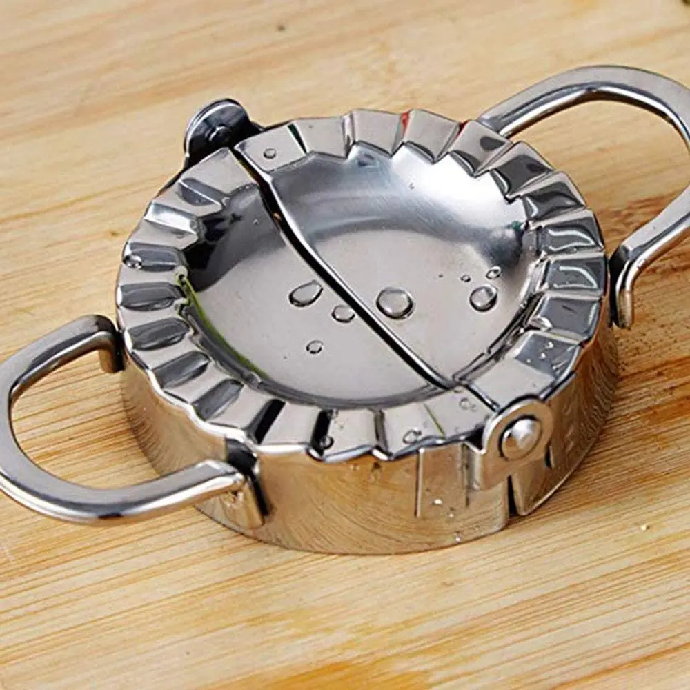 Easy DIY Dumpling Mold Stainless Steel Dough Presser Wrapping Tools Cookies Cutter Jiaozi Maker Mould Baking Kitchen Gadgets
Easy DIY Dumpling Mold Stainless Steel Dough Presser Wrapping Tools Cookies Cutter Jiaozi Maker Mould Baking Kitchen Gadgets