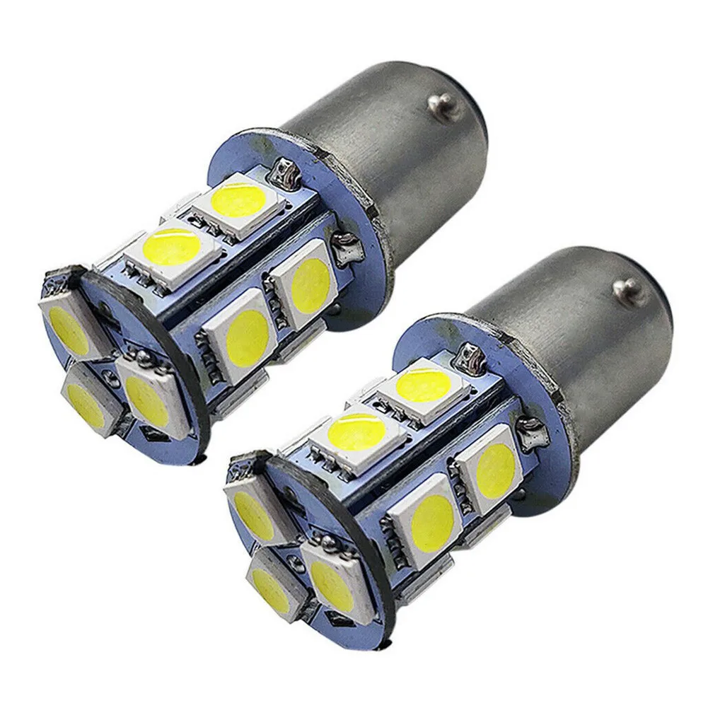 2pcs 1157-5050-13W Car LED Turn Signal Reversing Light Brake Light Tail Light White Lamp 3014SMD 12V Accessories
2pcs 1157-5050-13W Car LED Turn Signal Reversing Light Brake Light Tail Light White Lamp 3014SMD 12V Accessories