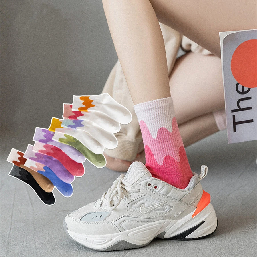 2022 Fashion Pinkycolor Women Socks Girls New Street Sports Warmer Thicken Spring Solid Colorful Middle Tube Soft socks
2022 Fashion Pinkycolor Women Socks Girls New Street Sports Warmer Thicken Spring Solid Colorful Middle Tube Soft socks