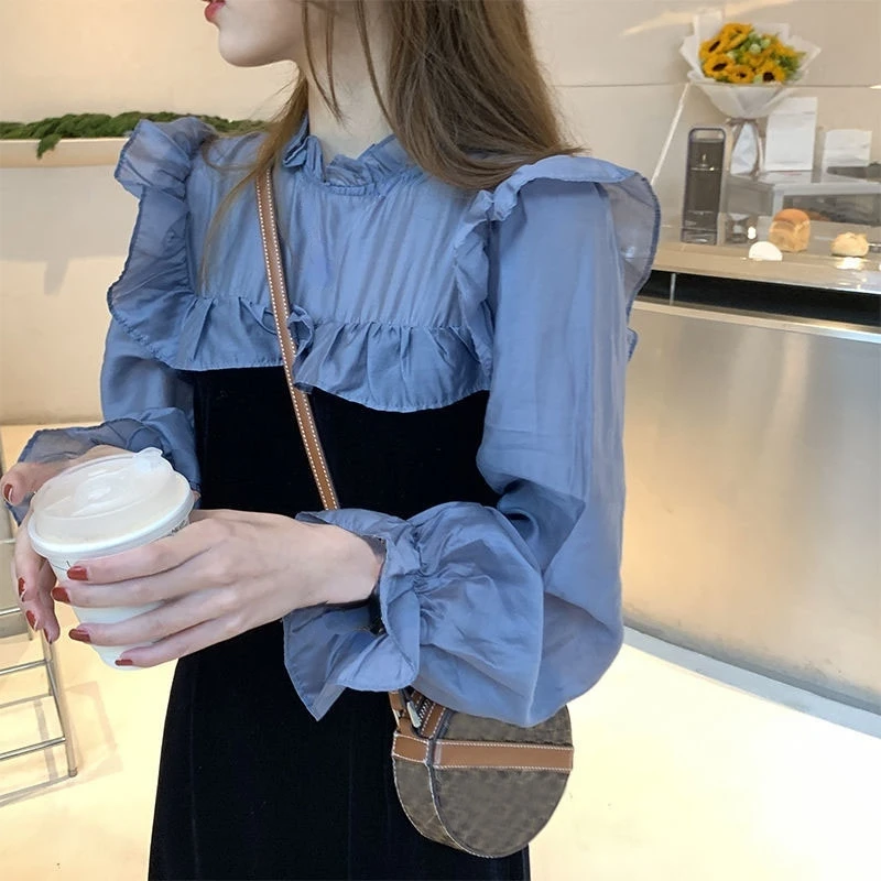 Korean Fashion Long Sleeve Patchwork Elegant Dress For Women Bandage Design Evening Party Dress 2021 Autumn Vintage Midi Dress
Korean Fashion Long Sleeve Patchwork Elegant Dress For Women Bandage Design Evening Party Dress 2021 Autumn Vintage Midi Dress