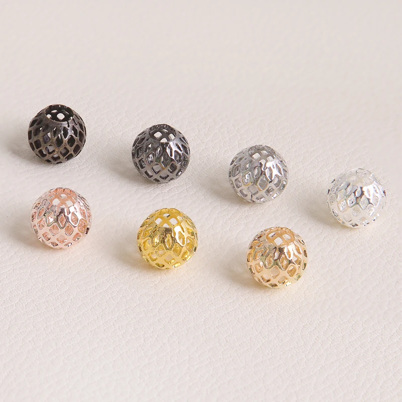10mm Hollow Round Ball Metal Beads Gold/Bronze/Silver Plated Filigree Spacer Beads for Bracelet Jewelry Making DIY 10PCS
10mm Hollow Round Ball Metal Beads Gold/Bronze/Silver Plated Filigree Spacer Beads for Bracelet Jewelry Making DIY 10PCS