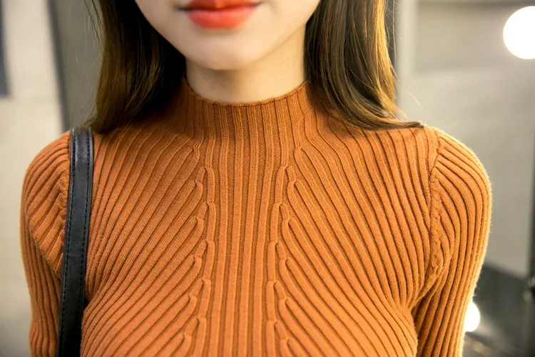 Spring and autumn new half-high collar mid-length pullover sweater female slim long-sleeved bag hip knitted bottoming shirt
Spring and autumn new half-high collar mid-length pullover sweater female slim long-sleeved bag hip knitted bottoming shirt
