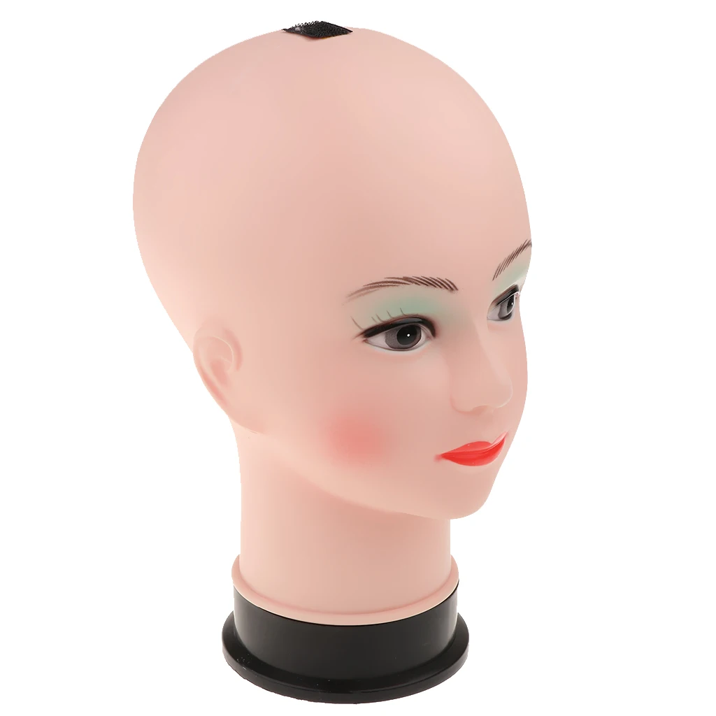 Лысая женская модель головы манекена для создания париков шарф шапка стеклянный
