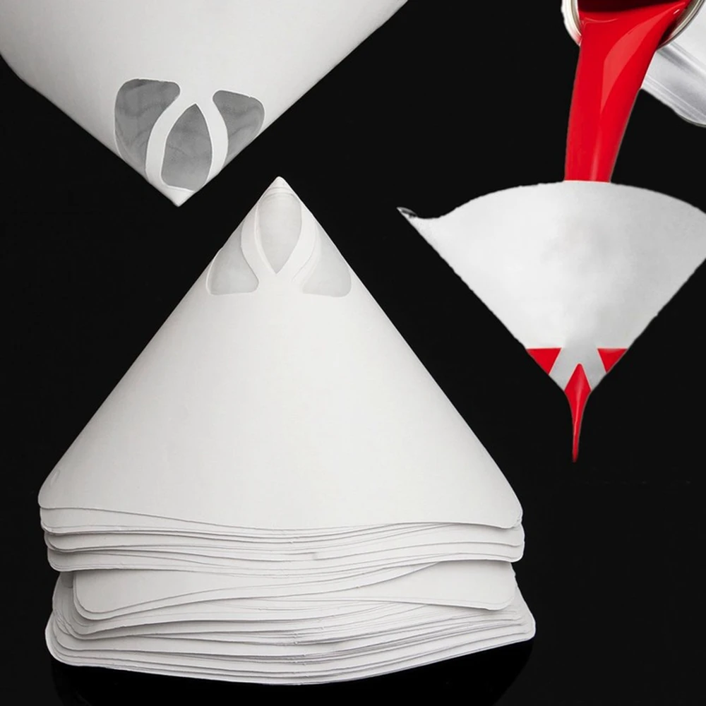 20Pcs 100 Mesh Paper Paint Strainers Industrial Coating Filtration Conical Mesh Filter Environmental Good Filter and Performance
20Pcs 100 Mesh Paper Paint Strainers Industrial Coating Filtration Conical Mesh Filter Environmental Good Filter and Performance