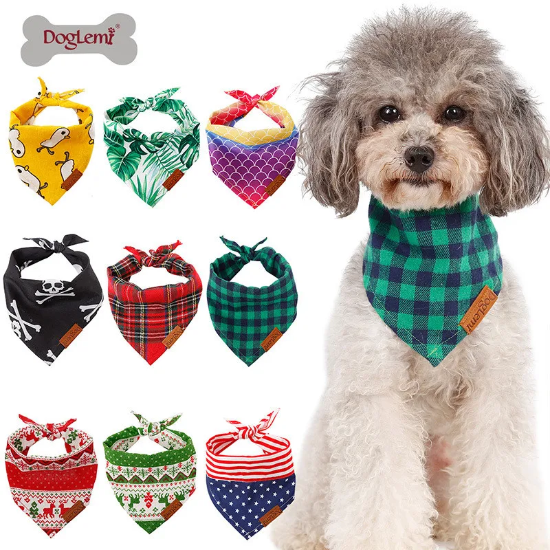 DogLemi Dog Cat Bandana Plaid Adjustable Scarf Washable Collar for Cat Puppy Pet Accessories for Small Medium Large Dog Supplies
DogLemi Dog Cat Bandana Plaid Adjustable Scarf Washable Collar for Cat Puppy Pet Accessories for Small Medium Large Dog Supplies