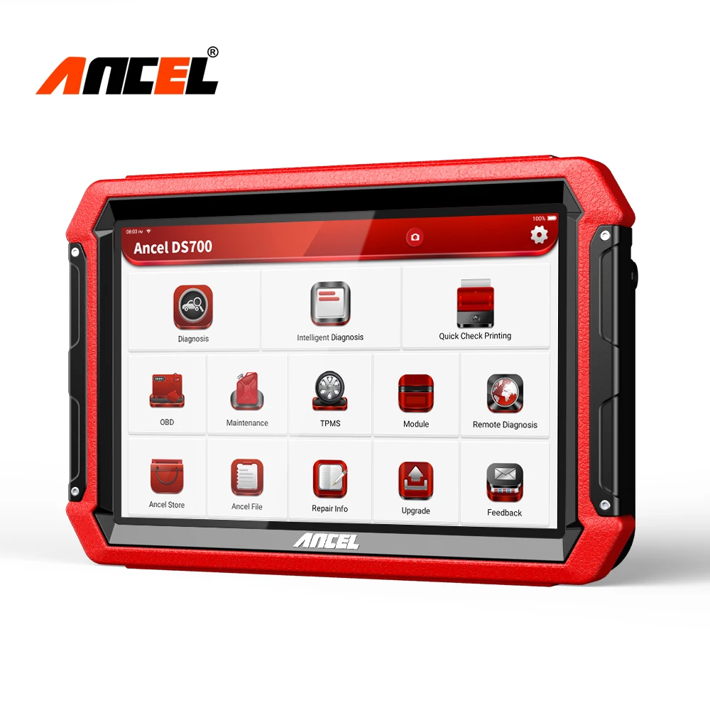 Ancel DS700 Scanner Automotivo Diagnostic Tool OBD2 Scanner All System EGR Adaption Injector Coding Oil Reset Auto Diagnosis
Ancel DS700 Scanner Automotivo Diagnostic Tool OBD2 Scanner All System EGR Adaption Injector Coding Oil Reset Auto Diagnosis