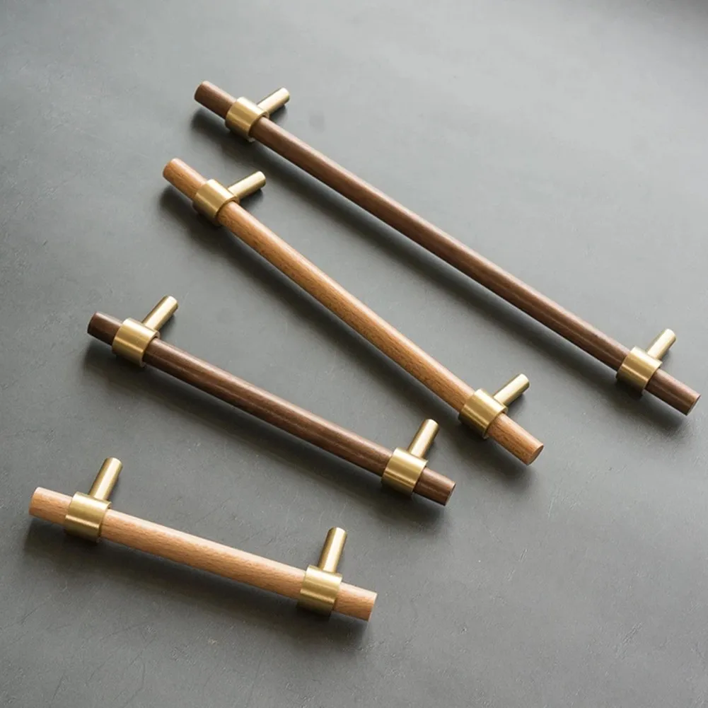Combinant Of Brass And Walnut Wood Furniture Handles Cabinet Kitchen Door Knobs Cupboard Wardrobe Drawer Pulls
Combinant Of Brass And Walnut Wood Furniture Handles Cabinet Kitchen Door Knobs Cupboard Wardrobe Drawer Pulls