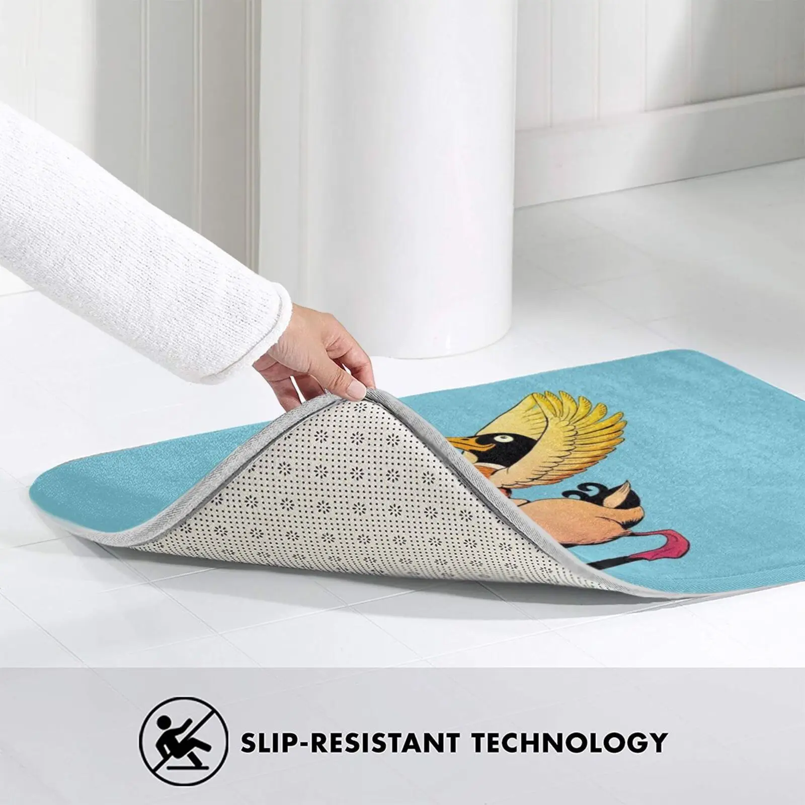 Dancing Duck Colorful Carpet Mat Rug Cushion Soft Yoga Streching Dance Expressive Dance Mallard Drake Duck Animal
Dancing Duck Colorful Carpet Mat Rug Cushion Soft Yoga Streching Dance Expressive Dance Mallard Drake Duck Animal