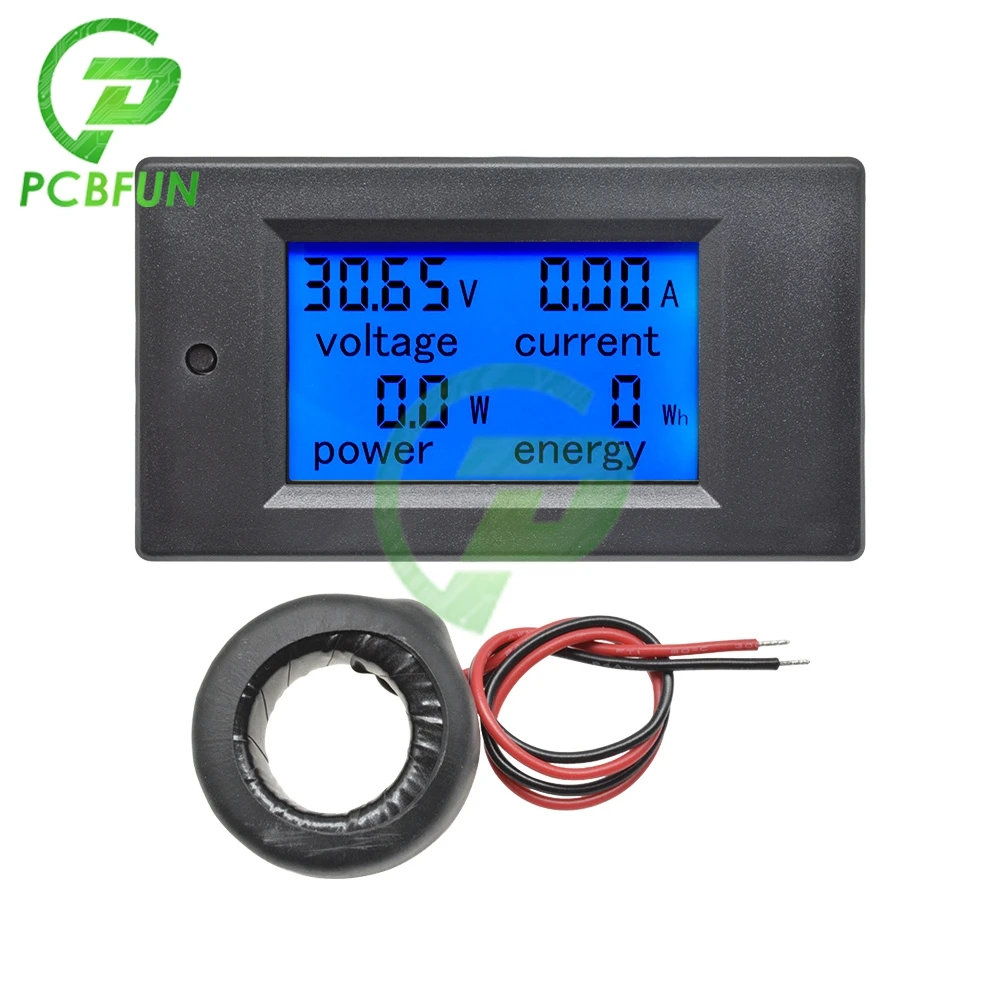 New 100A LCD Digital Display Current Power Supply Voltage Power Energy Meter Closed CT AC 80V-260V Multimeter Voltmeter Ammeter
New 100A LCD Digital Display Current Power Supply Voltage Power Energy Meter Closed CT AC 80V-260V Multimeter Voltmeter Ammeter