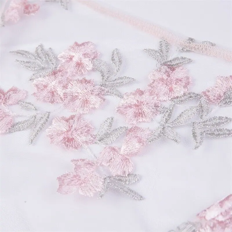 Retro Hot Fairy Womens Mesh Sheer Embroidered Floral See-through Crop Tops Pullover Shirt Lace up Elegant Blouse new
Retro Hot Fairy Womens Mesh Sheer Embroidered Floral See-through Crop Tops Pullover Shirt Lace up Elegant Blouse new