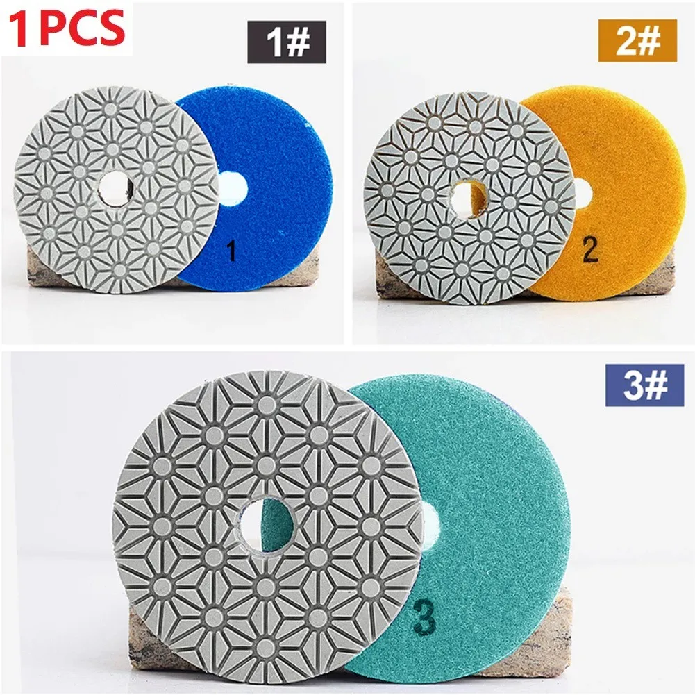 1PC 100mm Dry/wet Diamond 3 Step Polishing Pads Granite Polishing Tool 1/2/3# Nylon Back Velvet Sand Pad Stickable Polishing Pad
1PC 100mm Dry/wet Diamond 3 Step Polishing Pads Granite Polishing Tool 1/2/3# Nylon Back Velvet Sand Pad Stickable Polishing Pad