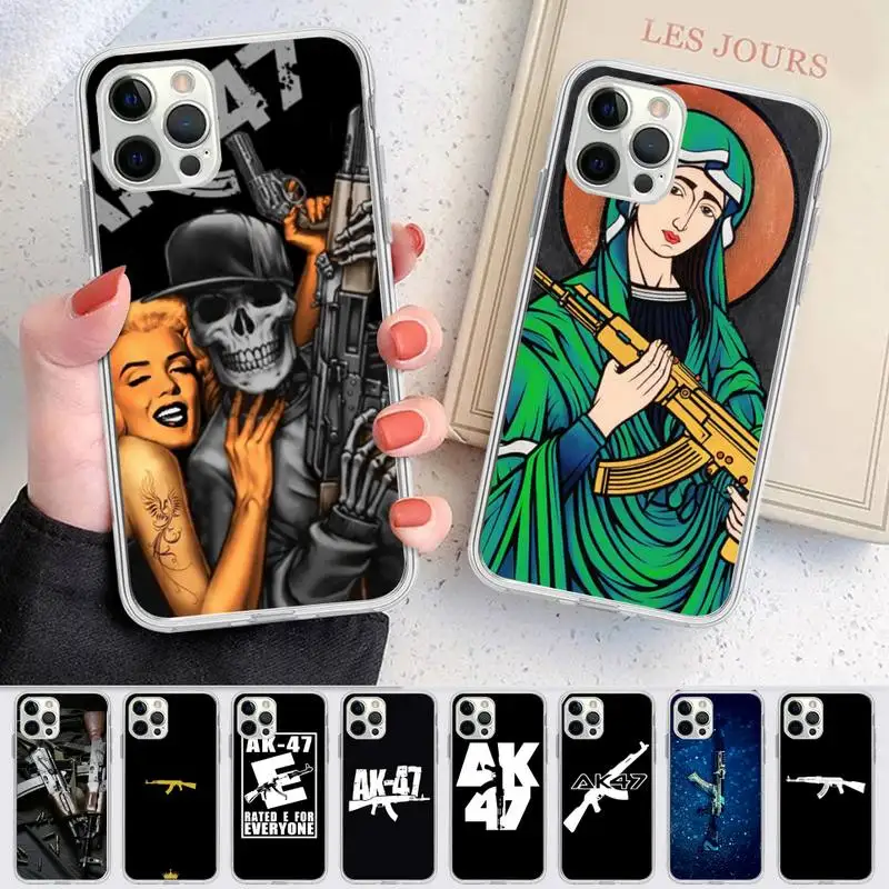 AK47 Gun Phone Case for iPhone 11 12 13 mini pro XS MAX 8 7 6 6S Plus X 5S SE 2020 XR case
AK47 Gun Phone Case for iPhone 11 12 13 mini pro XS MAX 8 7 6 6S Plus X 5S SE 2020 XR case