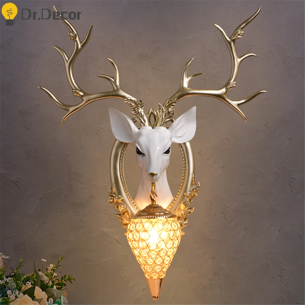 Modern Led Creative Antlers Wall Lights Lighting Nordic Decoration Living Room Bedroom Bedside Lamp Industrial Wall Sconce Light
Modern Led Creative Antlers Wall Lights Lighting Nordic Decoration Living Room Bedroom Bedside Lamp Industrial Wall Sconce Light