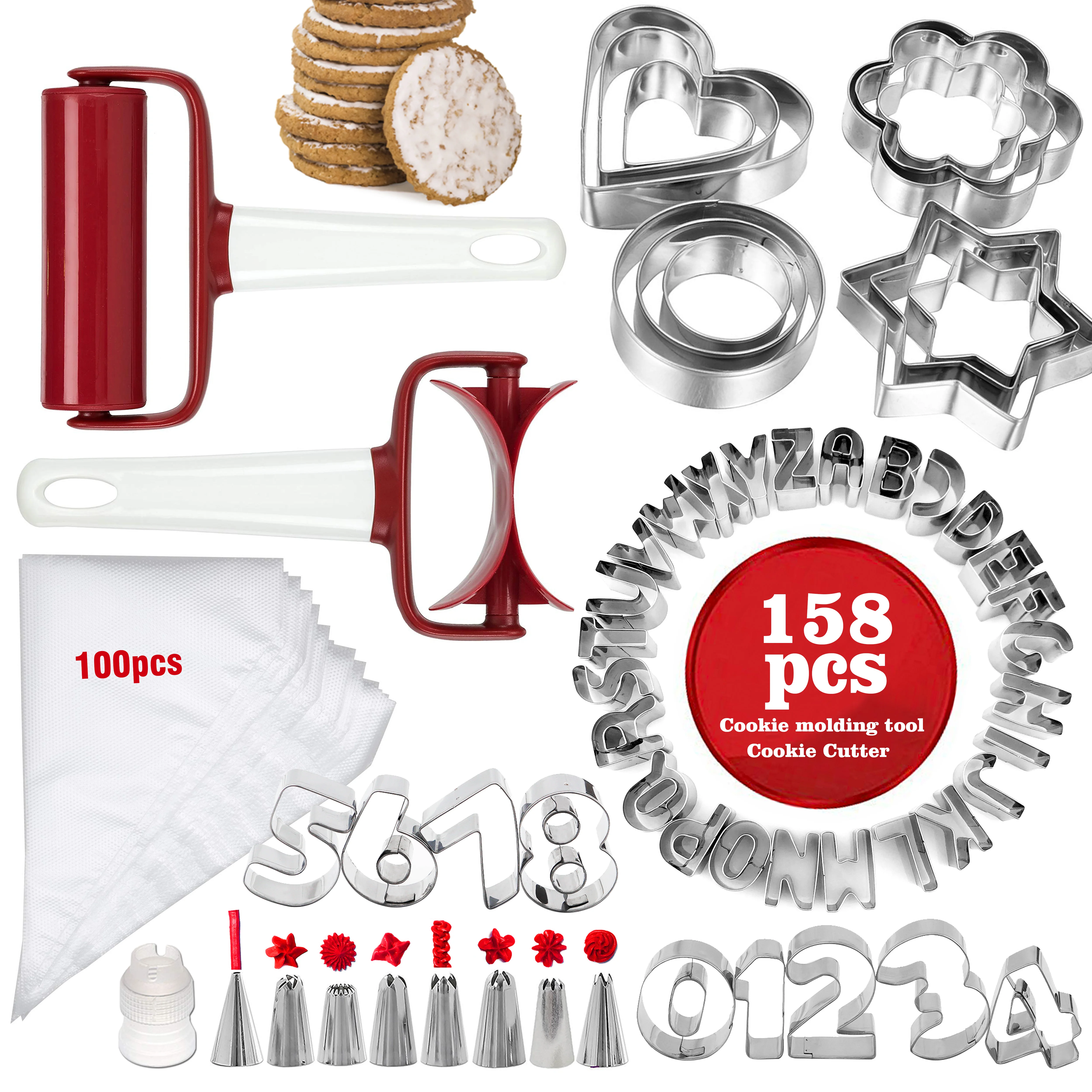 Cookie Cutter Biscuit Press Stamp Embosser Sugar Pasty Cake Diy Baking Mould Pasteleriay Reposteria Moulds Tools
Cookie Cutter Biscuit Press Stamp Embosser Sugar Pasty Cake Diy Baking Mould Pasteleriay Reposteria Moulds Tools