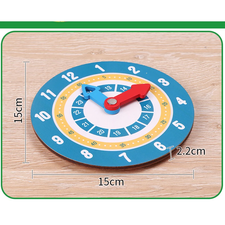 Montessori Early Education Children's Addition And Subtraction Counting Toys Primary School Clock Model Teaching Aid
Montessori Early Education Children's Addition And Subtraction Counting Toys Primary School Clock Model Teaching Aid