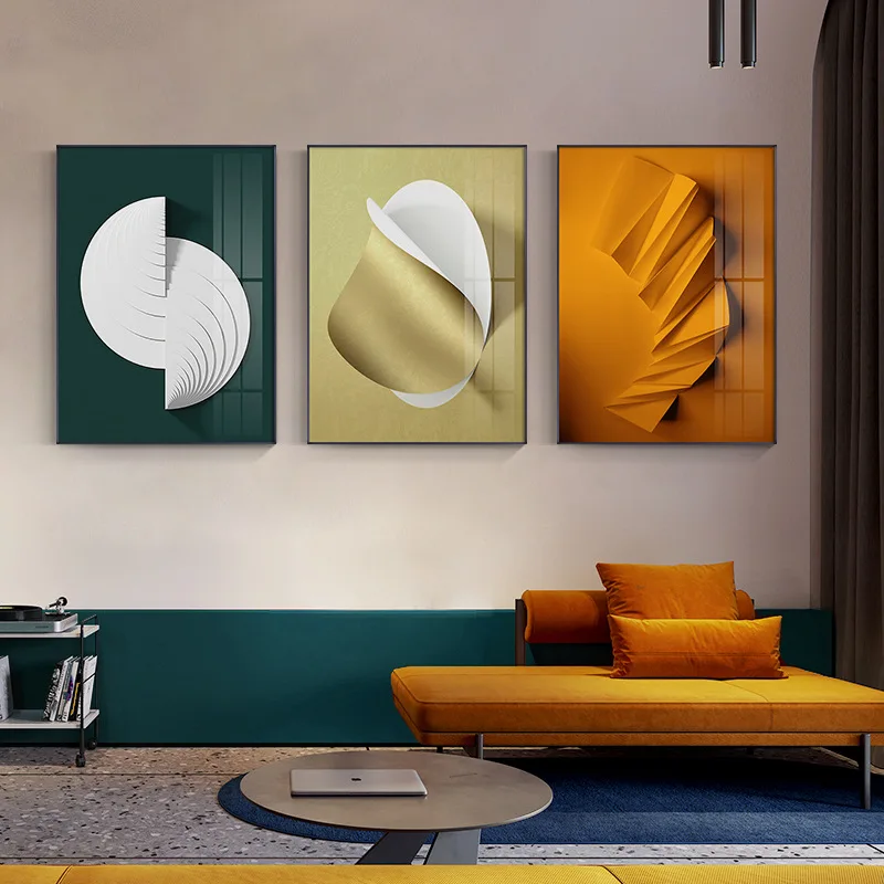 Modern Living Room Decorative Painting Creativity Luxury Abstraction White Paper Sculpture Background Wall Canvas Picture Poster
Modern Living Room Decorative Painting Creativity Luxury Abstraction White Paper Sculpture Background Wall Canvas Picture Poster