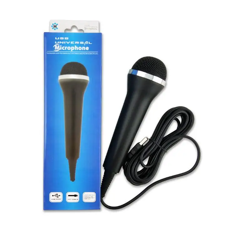 For PS4PS3 WII Wired Microphone with USB Port for PC/PS2 for XBOXONE/360
For PS4PS3 WII Wired Microphone with USB Port for PC/PS2 for XBOXONE/360