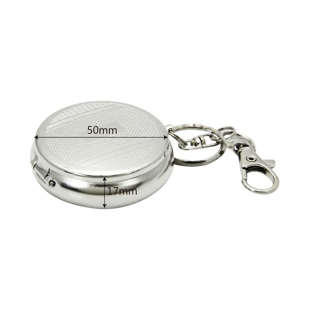 Ashtray with Key Chain Pocket Ashtray Portable Vehicle Cigarette Ashtray Mini Stainless Steel
Ashtray with Key Chain Pocket Ashtray Portable Vehicle Cigarette Ashtray Mini Stainless Steel