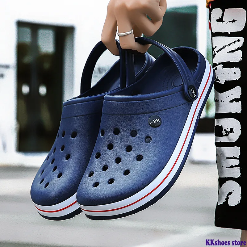 Men's Sandal - Summer 2021 Beach Crocs - Breathable Outdoor Slipper - Dual-use Slipper
Men's Sandal - Summer 2021 Beach Crocs - Breathable Outdoor Slipper - Dual-use Slipper