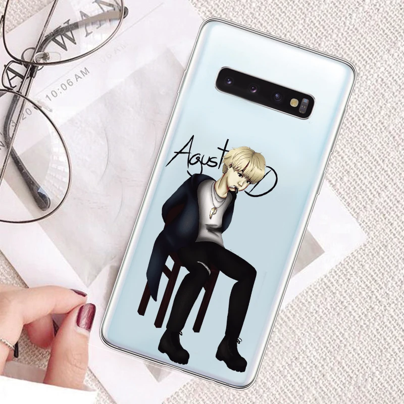Min Yoon Gi Agust D Suga phone Case For SamsunS20Ultra A71 A30 A50 A70 2019 A6 A7 NOTE8 9 10 S8 S9 S10PIUS Cover 
Min Yoon Gi Agust D Suga phone Case For SamsunS20Ultra A71 A30 A50 A70 2019 A6 A7 NOTE8 9 10 S8 S9 S10PIUS Cover