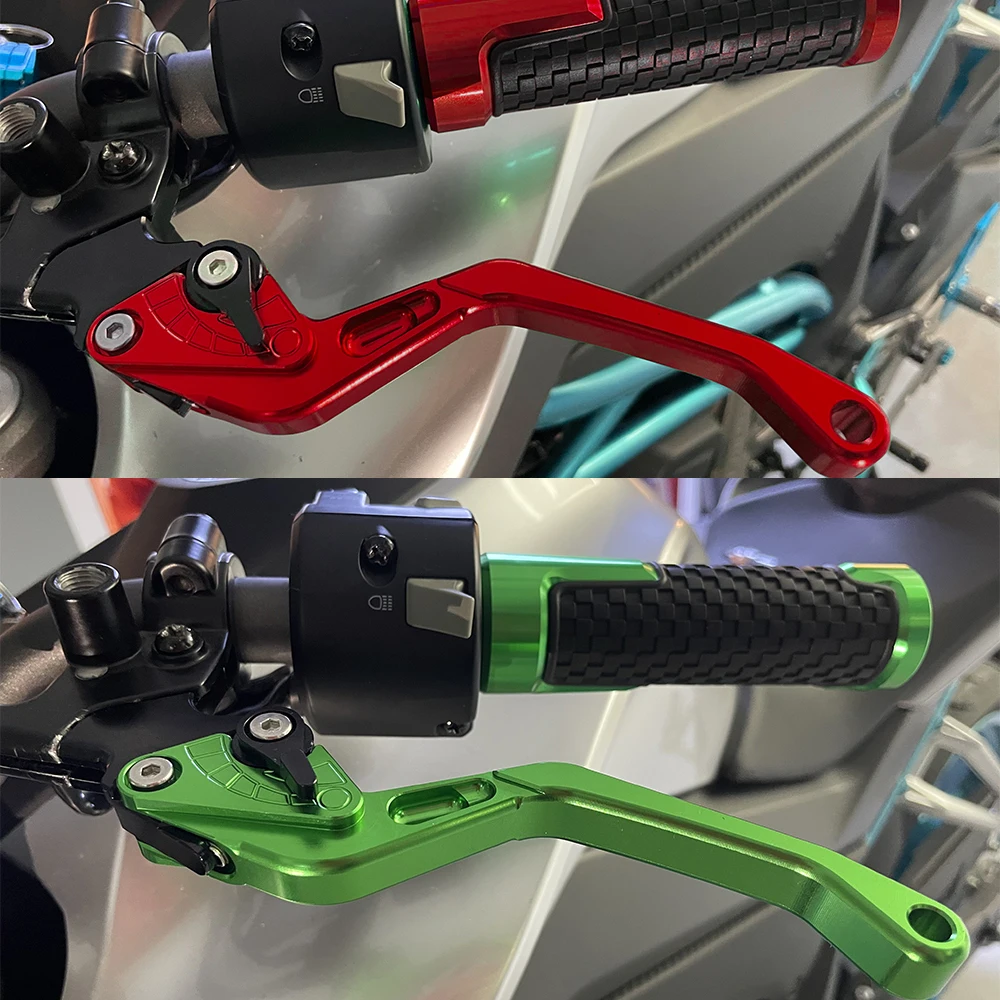 For KAWASAKI NINJA 650R ER6F ER-6F 2017 2018 Motorcycle CNC Adjustable Brake Clutch Levers 7/8'' 22MM Handlebar Handle bar grips
For KAWASAKI NINJA 650R ER6F ER-6F 2017 2018 Motorcycle CNC Adjustable Brake Clutch Levers 7/8'' 22MM Handlebar Handle bar grips