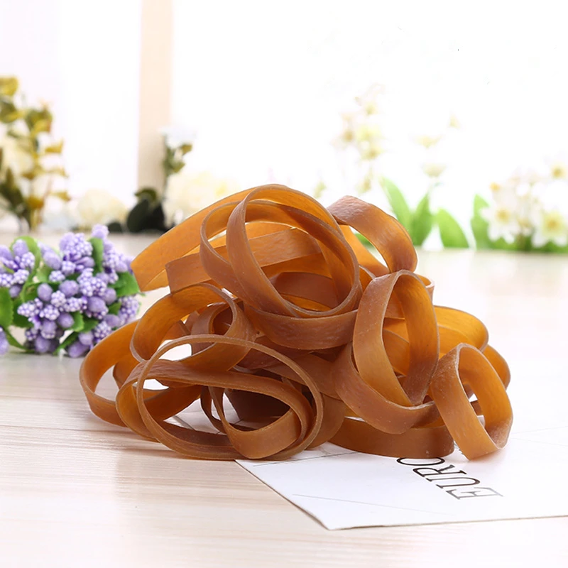 50*10mm Rubber Bands Elastic Bands Stationery Holder Package Supplies Rubber Rings for School Home or Office
50*10mm Rubber Bands Elastic Bands Stationery Holder Package Supplies Rubber Rings for School Home or Office