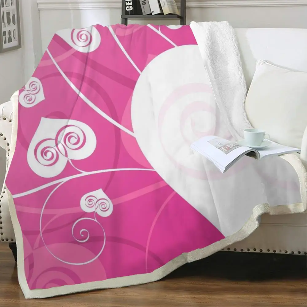 NKNK Love Blankets Romantic Bedding Throw Couples Bedspread For Bed Tanabata 3D Print Sherpa Blanket Fashion Premium Polyester
NKNK Love Blankets Romantic Bedding Throw Couples Bedspread For Bed Tanabata 3D Print Sherpa Blanket Fashion Premium Polyester