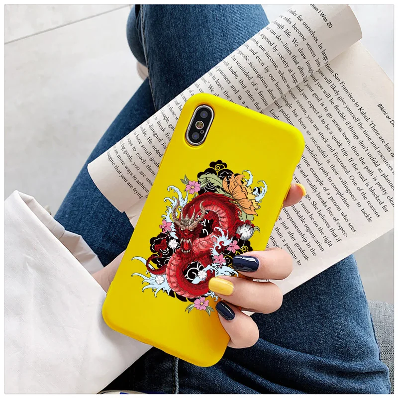 Red yellow Dragon Phone Case For iPhone11 12 Pro XS MAX X XR 7 8 6s Plus SE2020 Fashion Animal Silicone Hard Back Cover Capa Bag 
Red yellow Dragon Phone Case For iPhone11 12 Pro XS MAX X XR 7 8 6s Plus SE2020 Fashion Animal Silicone Hard Back Cover Capa Bag