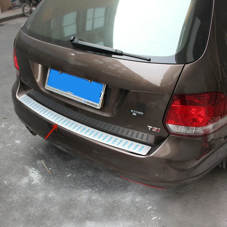 

For Volkswagen Sharan 2012-2019 stainless steel Trunk threshold Guard plate Anti-scratch protection car accessories