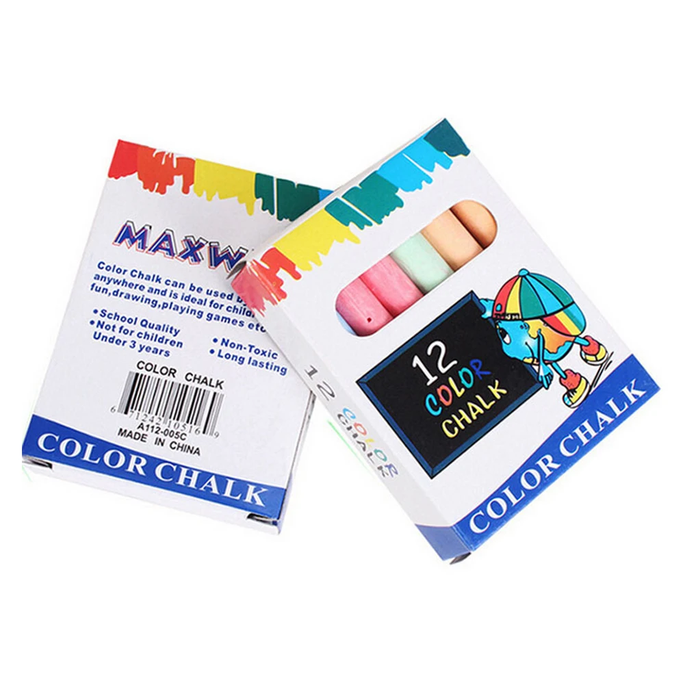 Kids Teacher Kindergarten Dustless Chalk Easy Clean School Stationery Learning Painting Office Smooth Writing Meeting Room Home
Kids Teacher Kindergarten Dustless Chalk Easy Clean School Stationery Learning Painting Office Smooth Writing Meeting Room Home