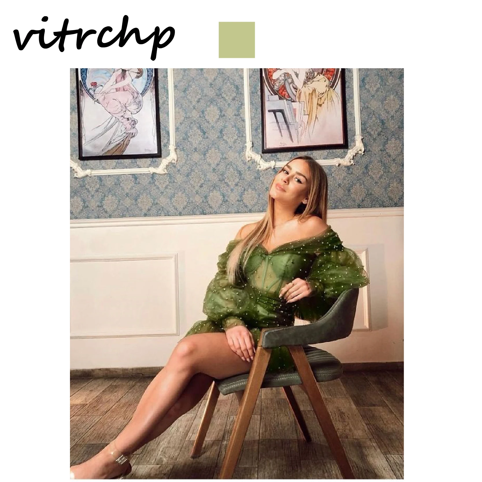 VITRCHP 2021 Ladies Dress New Arrival Casual Brand Fashion Sexy Off-The-Shoulder Mesh Beads Elegant Maxi Party Dresses
VITRCHP 2021 Ladies Dress New Arrival Casual Brand Fashion Sexy Off-The-Shoulder Mesh Beads Elegant Maxi Party Dresses