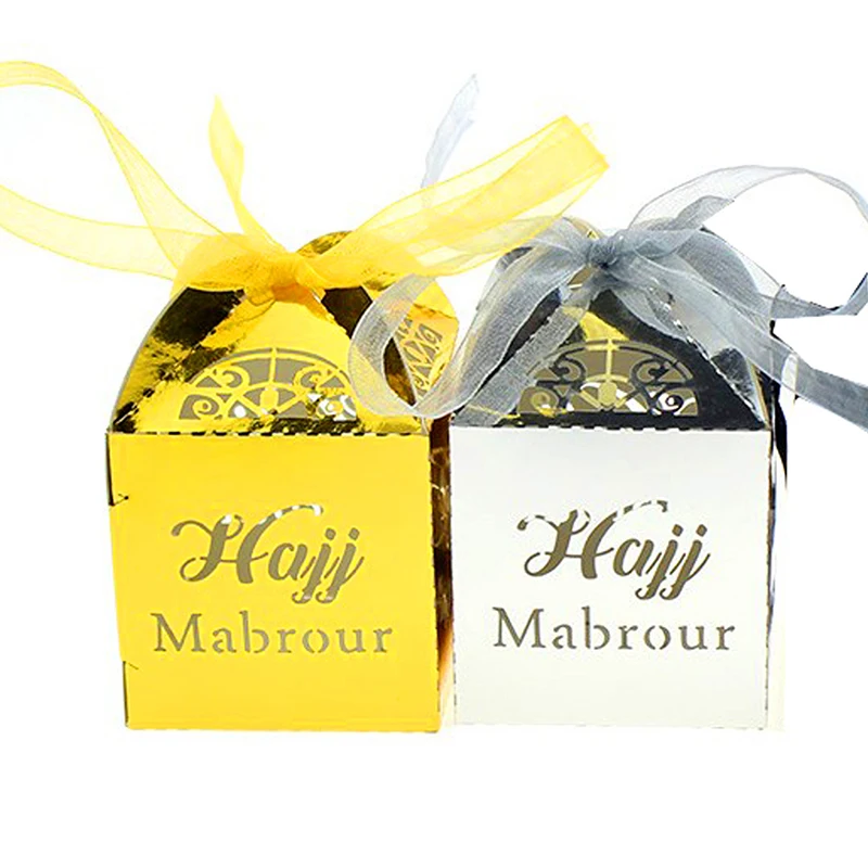 10pcs Hajj Mabrour Box Candy Box DIY Paper Gift Boxes Favor Box Ramadan Decorations Islamic Muslim al-Fitr Party Supplies
10pcs Hajj Mabrour Box Candy Box DIY Paper Gift Boxes Favor Box Ramadan Decorations Islamic Muslim al-Fitr Party Supplies