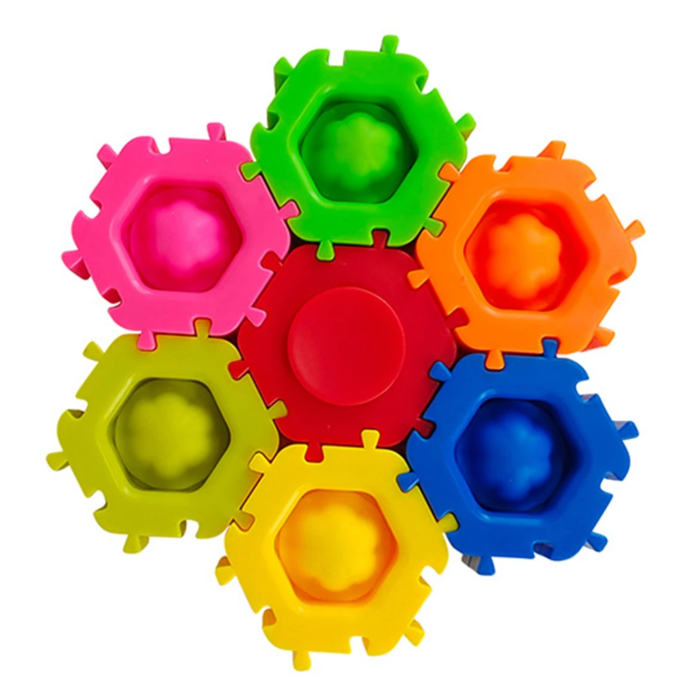 Antistress Push Bubble Finger Spinner Building Block Board Kid Adult Family Finger Squeeze Interactive Sensory Toys for children
Antistress Push Bubble Finger Spinner Building Block Board Kid Adult Family Finger Squeeze Interactive Sensory Toys for children