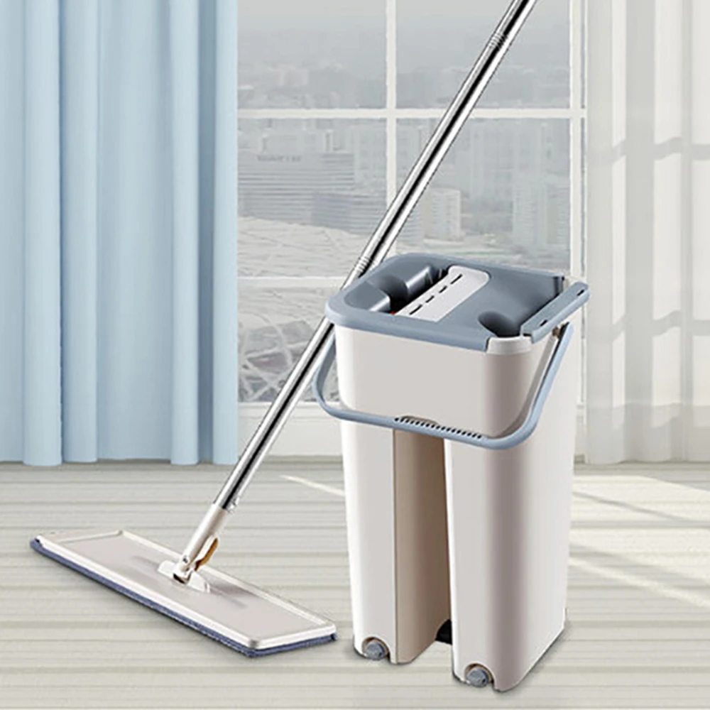 Floor squeeze Mop Set Automatic squeeze mop bucket Hand Washing Microfiber Cleaning mop for wash floor rag Cloth with sprayer
Floor squeeze Mop Set Automatic squeeze mop bucket Hand Washing Microfiber Cleaning mop for wash floor rag Cloth with sprayer