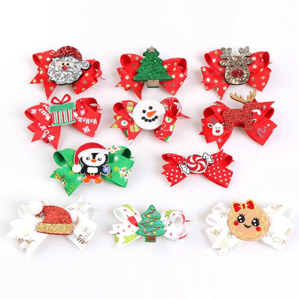 Girls Cute Christmas Hairpins Hair Clip Bands Alligator Clip Headwear Kids Barrettes Toddlers Bow Hair Clip Hair Accessories
Girls Cute Christmas Hairpins Hair Clip Bands Alligator Clip Headwear Kids Barrettes Toddlers Bow Hair Clip Hair Accessories