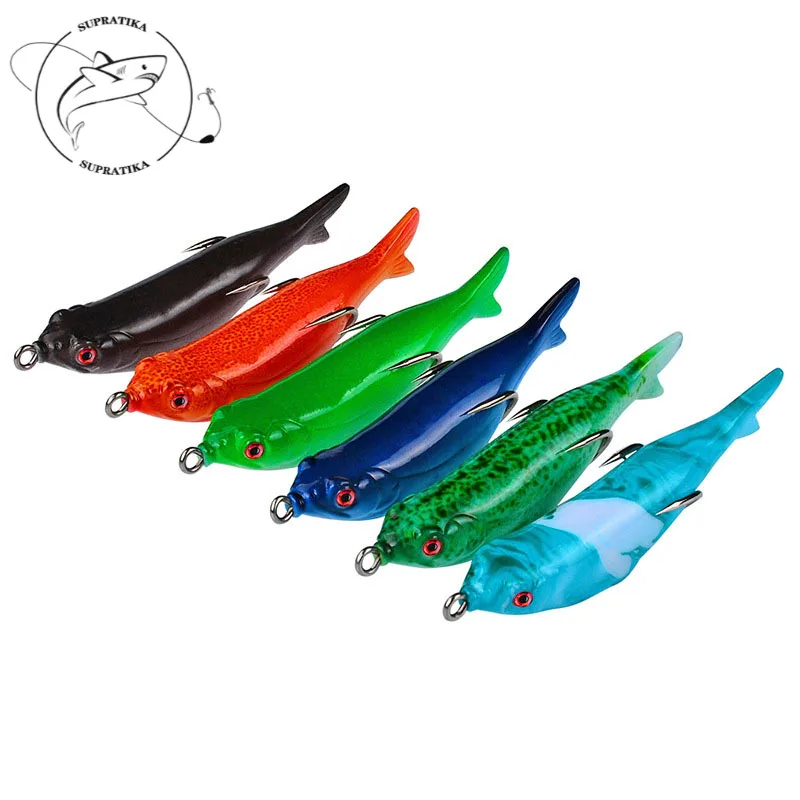 3D Simulation Eyes Floating 6Colors 10cm/14g Bionic Bait Artificial Thunder Frog Rubber Soft Bait Anti-corrosion With Sharp Hook
3D Simulation Eyes Floating 6Colors 10cm/14g Bionic Bait Artificial Thunder Frog Rubber Soft Bait Anti-corrosion With Sharp Hook