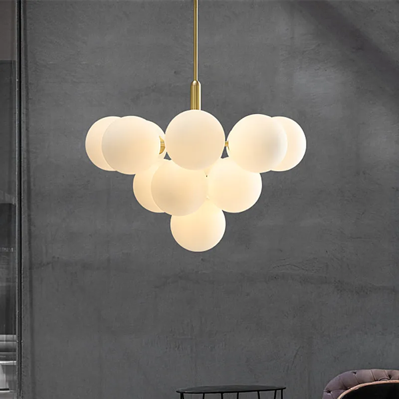 American minimalism chandelier Luxury G9 Led Bedroom glass ball chandelier art deco living room loft home suspension light
American minimalism chandelier Luxury G9 Led Bedroom glass ball chandelier art deco living room loft home suspension light