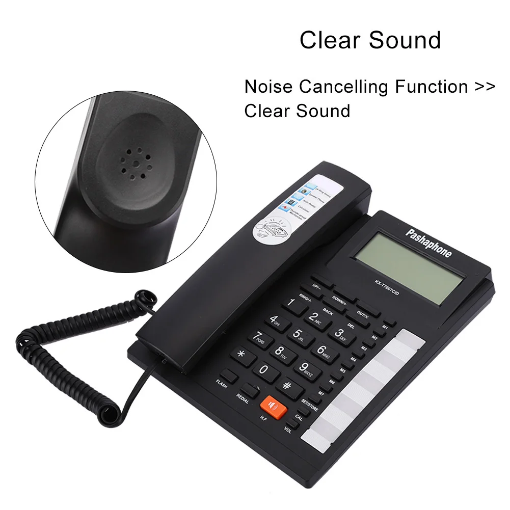 Large Buttons Extension Set Corded Phone with Speakerphone with LCD Display - BlackCorded Phone with Speakerphone
Large Buttons Extension Set Corded Phone with Speakerphone with LCD Display - BlackCorded Phone with Speakerphone