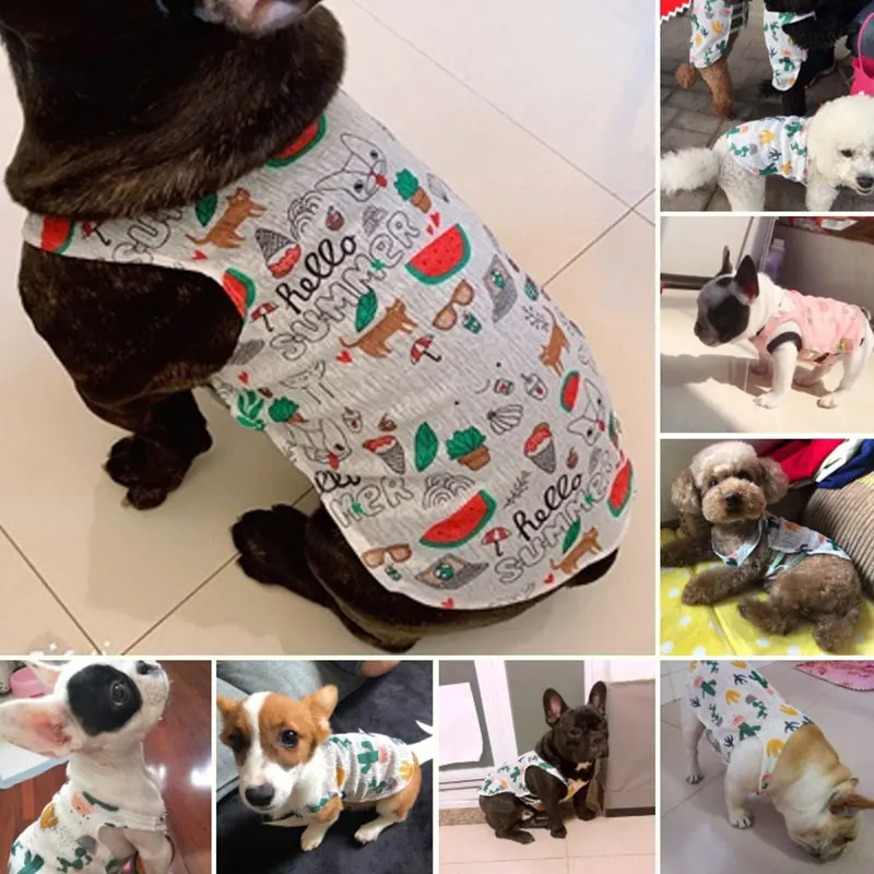 Cat Dog Cooling Vest T-shirt Puppy Dogs Summer Sunscreen Clothes Vest Cute Pet Dog Cat Soft Vests Dress for Small Pet Supplies
Cat Dog Cooling Vest T-shirt Puppy Dogs Summer Sunscreen Clothes Vest Cute Pet Dog Cat Soft Vests Dress for Small Pet Supplies