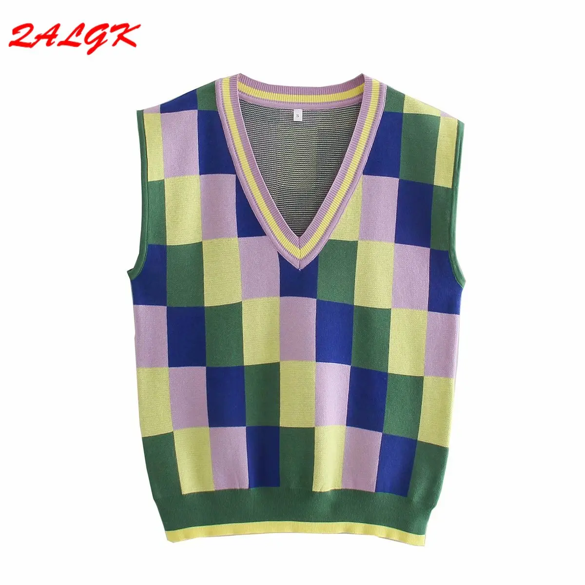 Women's Sweater Knit Bottoming Shirt Retro V-neck Vest Vest Korean Style Loose Sleeveless Top 2021 New Elegant Casual Clothes
Women's Sweater Knit Bottoming Shirt Retro V-neck Vest Vest Korean Style Loose Sleeveless Top 2021 New Elegant Casual Clothes