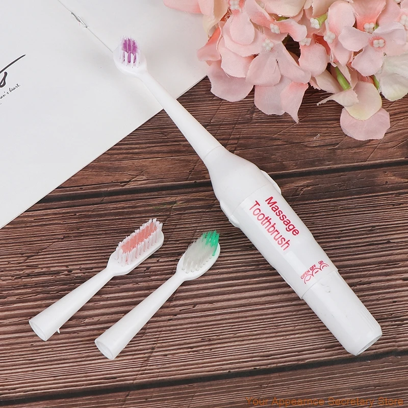 Electric Toothbrush With 2 Brush Heads Battery Operated Oral Hygiene Battery Teeth Brush For Children Adult Random
Electric Toothbrush With 2 Brush Heads Battery Operated Oral Hygiene Battery Teeth Brush For Children Adult Random