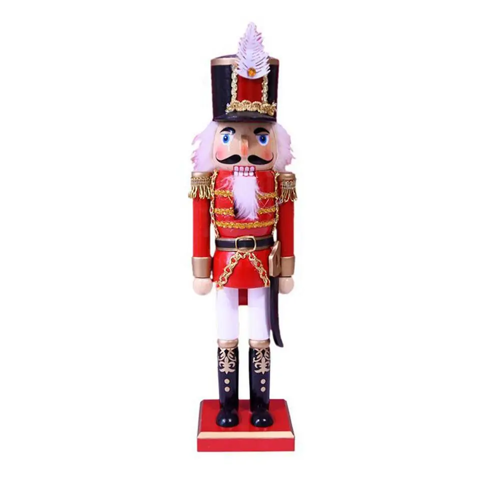 Merry Christmas Wooden Nutcracker Soldier 36CM Handcraft Puppet Room Wooden Pendants Decoration New Year Christmas Gift Kids Toy
Merry Christmas Wooden Nutcracker Soldier 36CM Handcraft Puppet Room Wooden Pendants Decoration New Year Christmas Gift Kids Toy