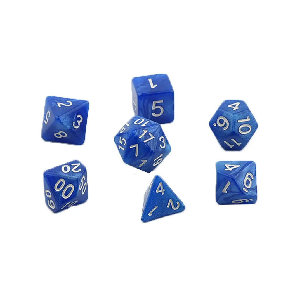 7pcs/set Games Gaming Dices Multi-sided Dices Desktop Game Accessories Multi Faceted Acrylic Dice Suit
7pcs/set Games Gaming Dices Multi-sided Dices Desktop Game Accessories Multi Faceted Acrylic Dice Suit