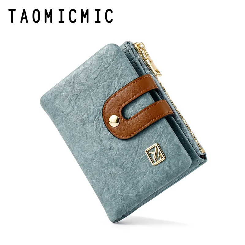 New style ladies wallet short pu leather student multi-card pocket wallet Fashion retro buckle zipper coin purse Christmas gift
New style ladies wallet short pu leather student multi-card pocket wallet Fashion retro buckle zipper coin purse Christmas gift