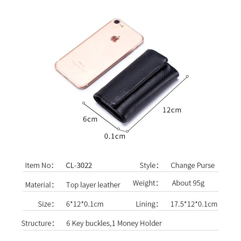 New Arrival Men change wallet Genuine Leather Bag Coin Purse Key Wallets Fashion Women Housekeeper Card Key Holders
New Arrival Men change wallet Genuine Leather Bag Coin Purse Key Wallets Fashion Women Housekeeper Card Key Holders