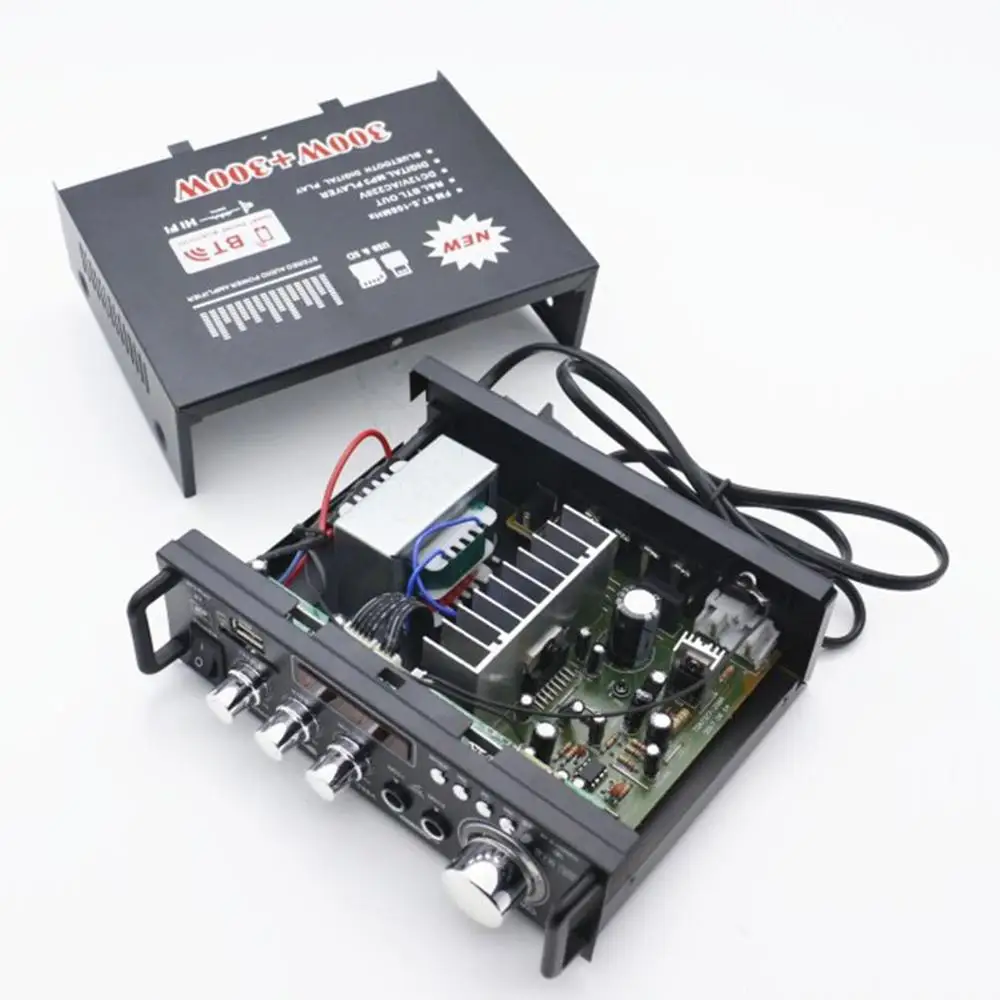 600w Home Amplifiers Audio bluetooth Amplifier Subwoofer Amplifier Home Theater Sound System Mini Amplifier Professional
600w Home Amplifiers Audio bluetooth Amplifier Subwoofer Amplifier Home Theater Sound System Mini Amplifier Professional