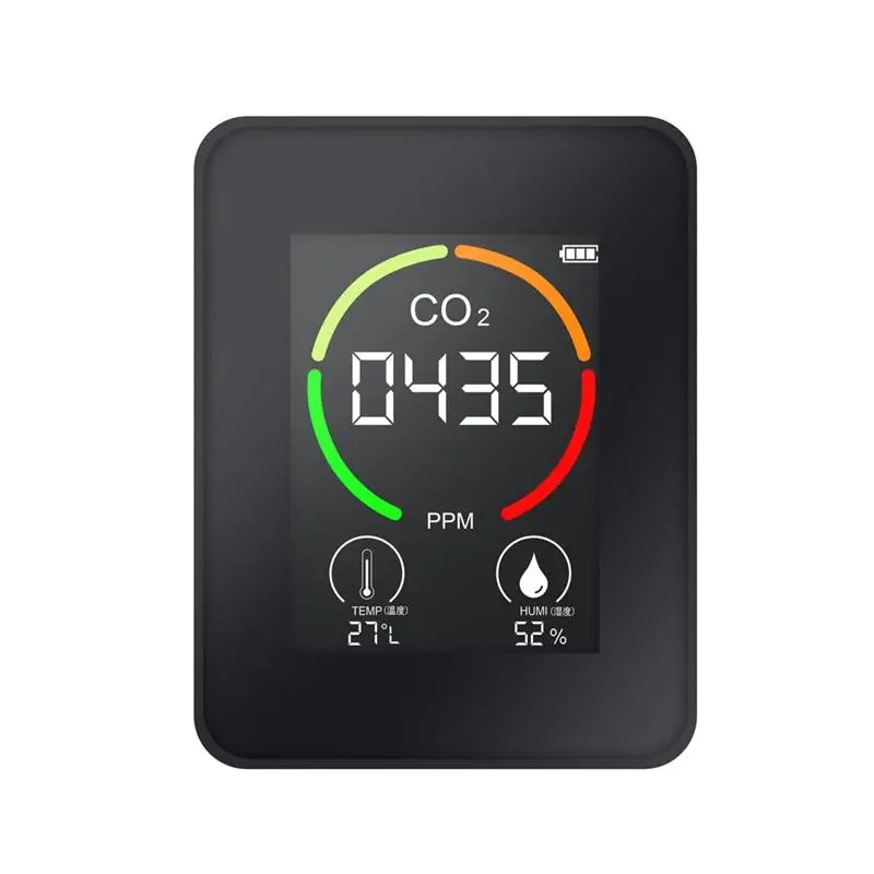 Infrared CO2 Sensor Carbon Dioxide Detector Warehouse Temperature Humidity Air Monitor Intelligent Air Quality Analyzer
Infrared CO2 Sensor Carbon Dioxide Detector Warehouse Temperature Humidity Air Monitor Intelligent Air Quality Analyzer