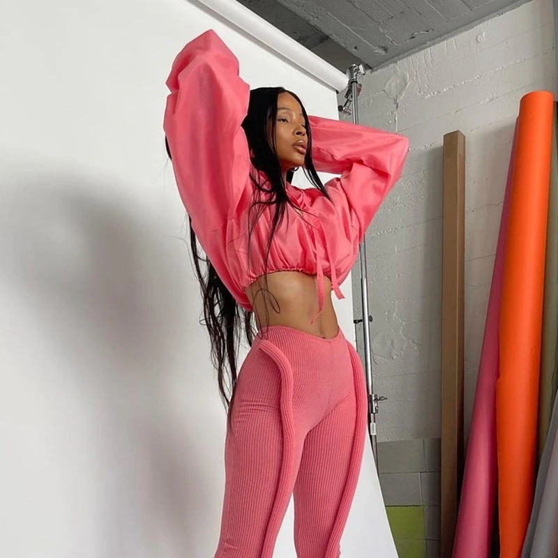 Sexy Crop Top Hoodie Lantern Sleeve Sweatshirt Y2k Clothing for Women Sporty Wear Vacation Outfits Loose Club Tops
Sexy Crop Top Hoodie Lantern Sleeve Sweatshirt Y2k Clothing for Women Sporty Wear Vacation Outfits Loose Club Tops